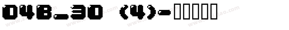 04B_30 (4)字体转换